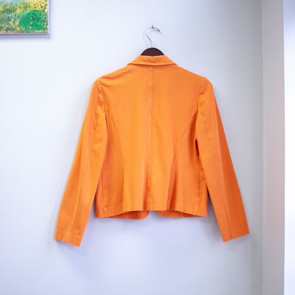 Vintage Liz Claiborne Orange Blazer Size 10 - Picture 3 of 8